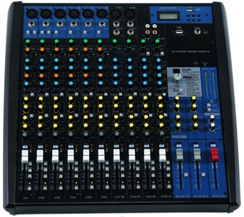 4编组14路调音台