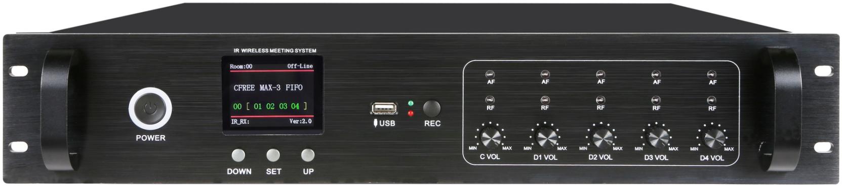 数字红外双工会议系统主控机